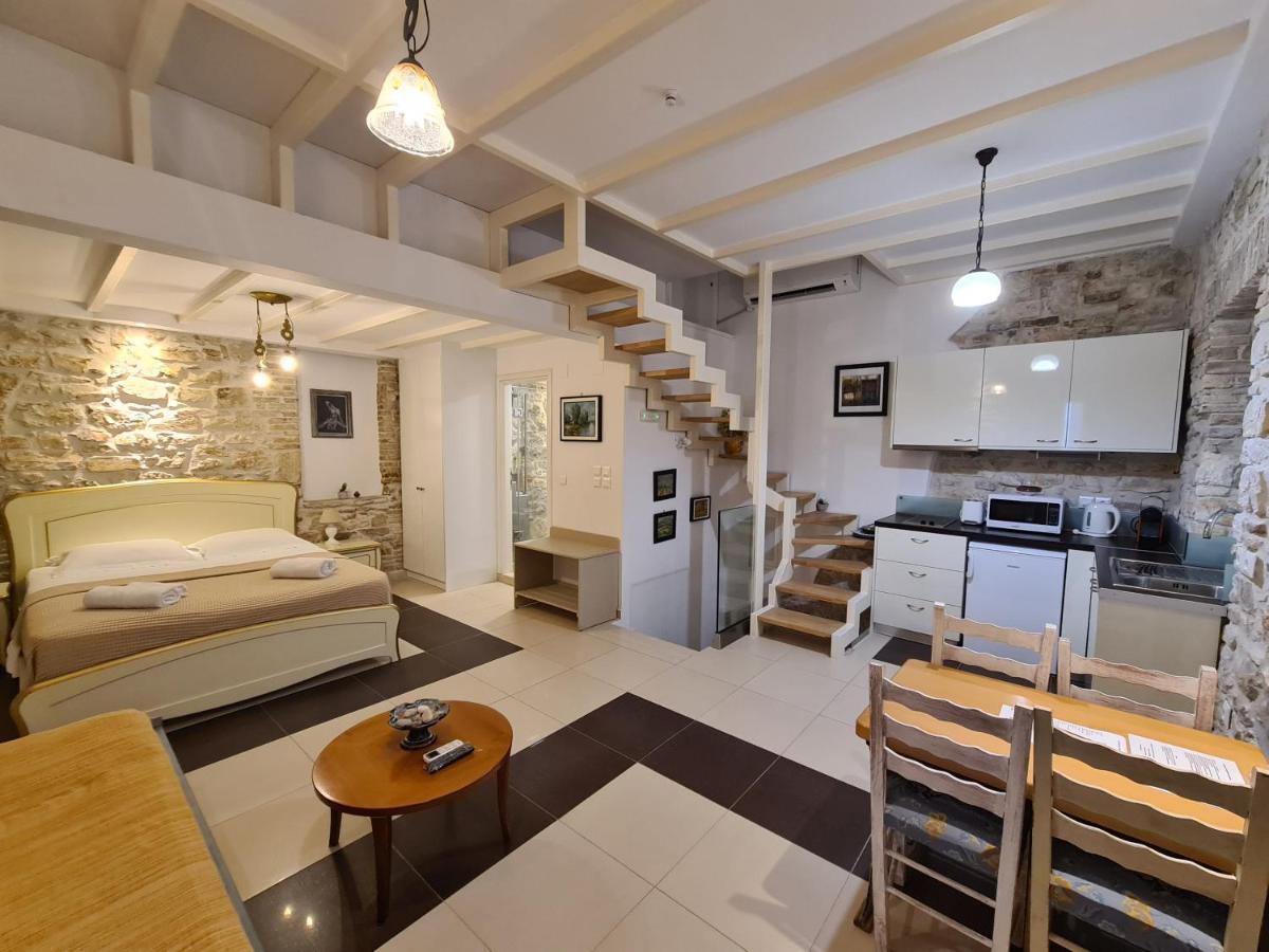 Nj Corfu Liston Apartments Bagian luar foto