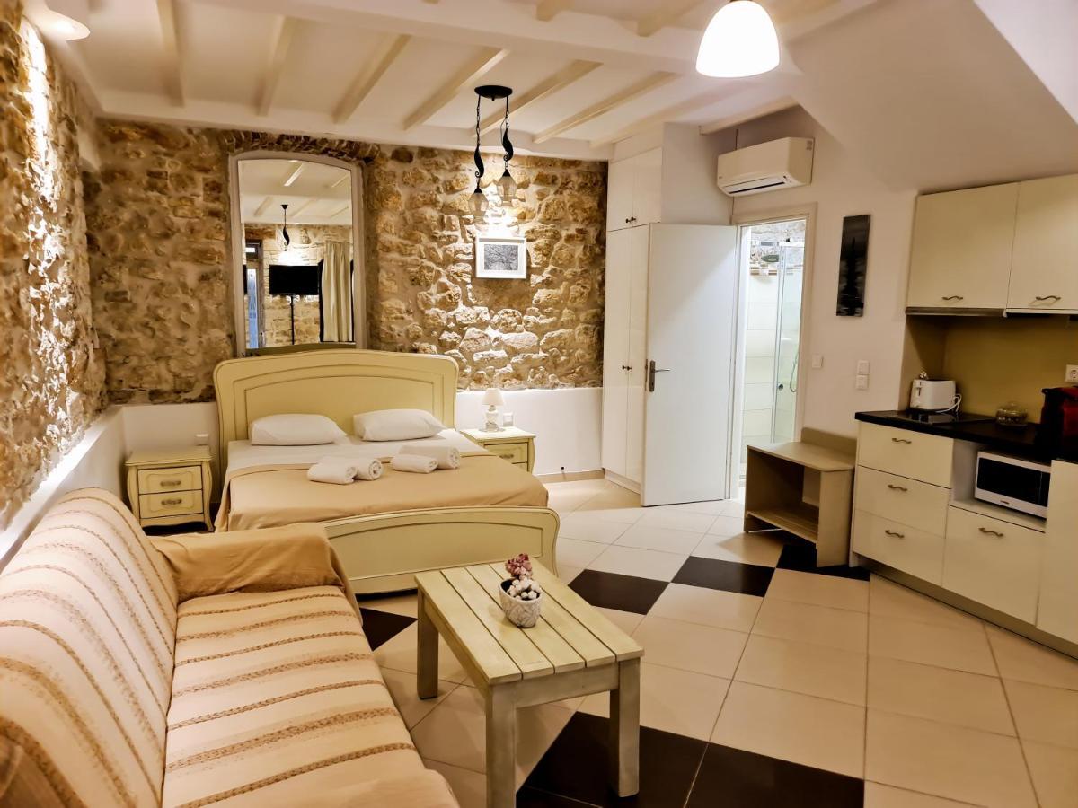 Nj Corfu Liston Apartments Bagian luar foto