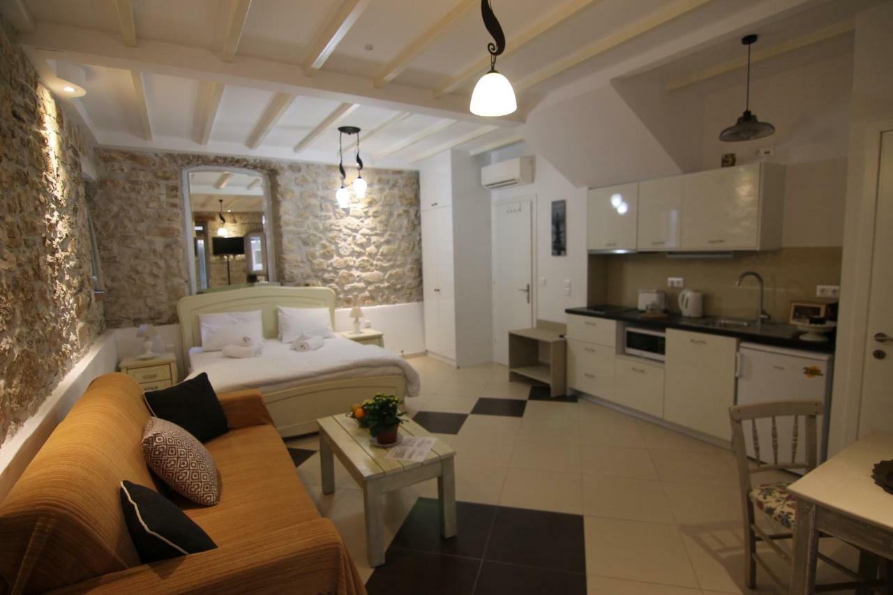 Nj Corfu Liston Apartments Bagian luar foto